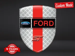 Ford Pegatinas Resina Apariencia Exclusiva Cúpula Alta Gama